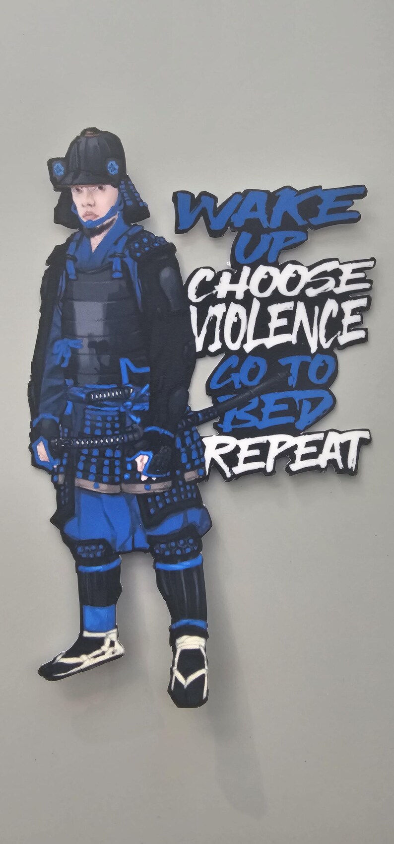 Choose Violence 5"x3.2" Water Resistant Sticker thumbnail 2