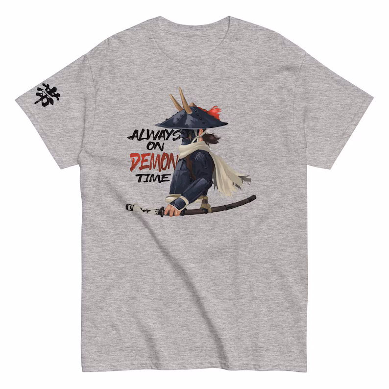 Demon Time T-shirt (Disruptive Grey) thumbnail 4
