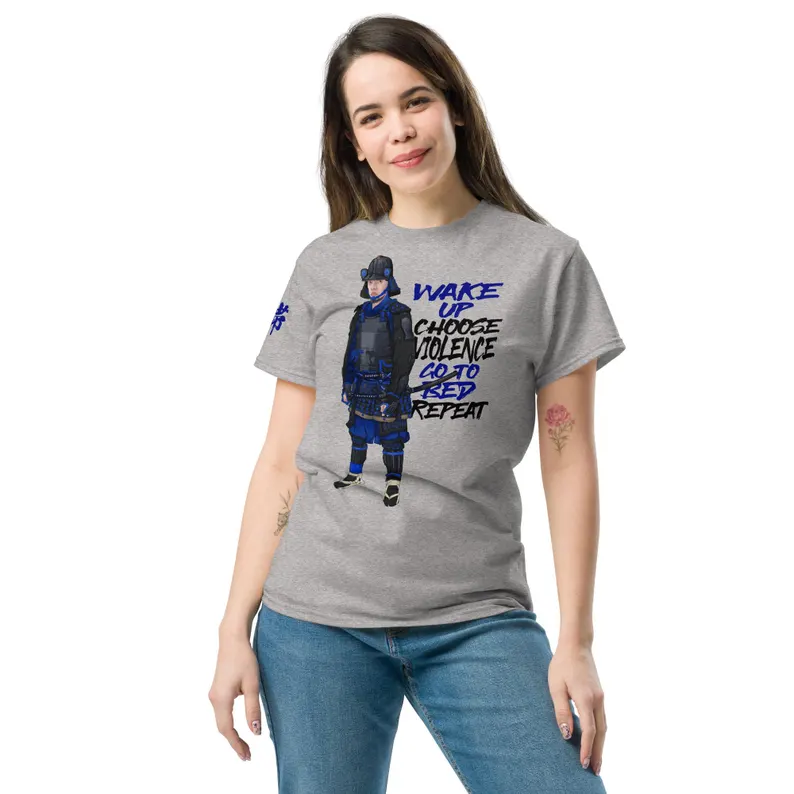 Choose Violence T-shirt (DisruptiveGrey)